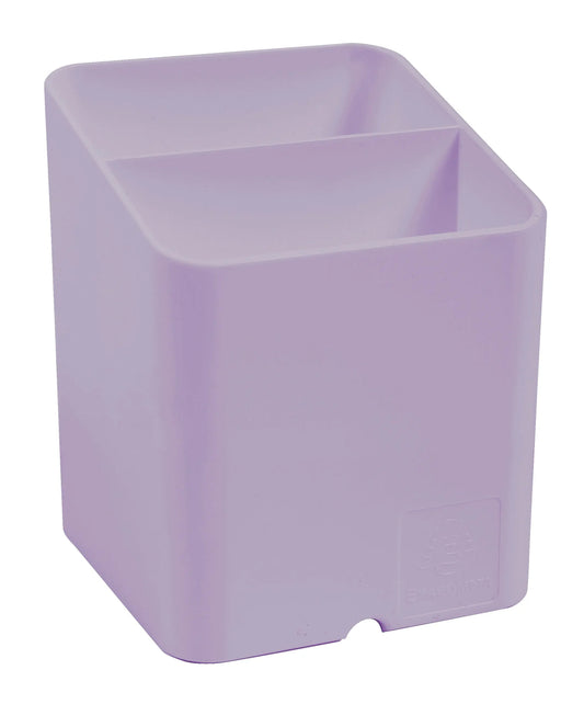 EXACOMPTA Pen-Cube Stifteköcher Aquarel 67764D malve 2 Fächer Idealshop