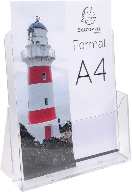 EXACOMPTA Prospekthalter A4 74058D transparent 85x235x247mm Idealshop