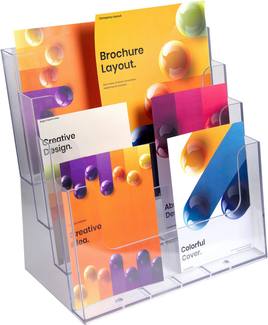EXACOMPTA Prospekthalter Multi Format 74258D transparent Idealshop