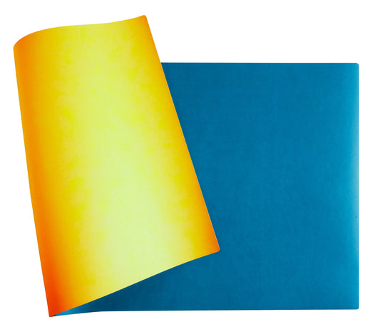 EXACOMPTA Schreibunterlage BeeBlue 29145E türkis/safran 40x80 cm Idealshop