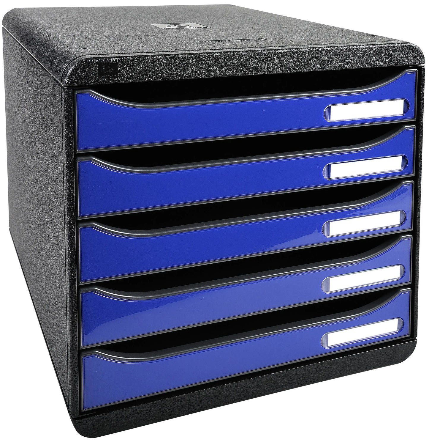 EXACOMPTA Schubladenbox 3097203D BIG-BOX Plus 5, Eco, blau Idealshop