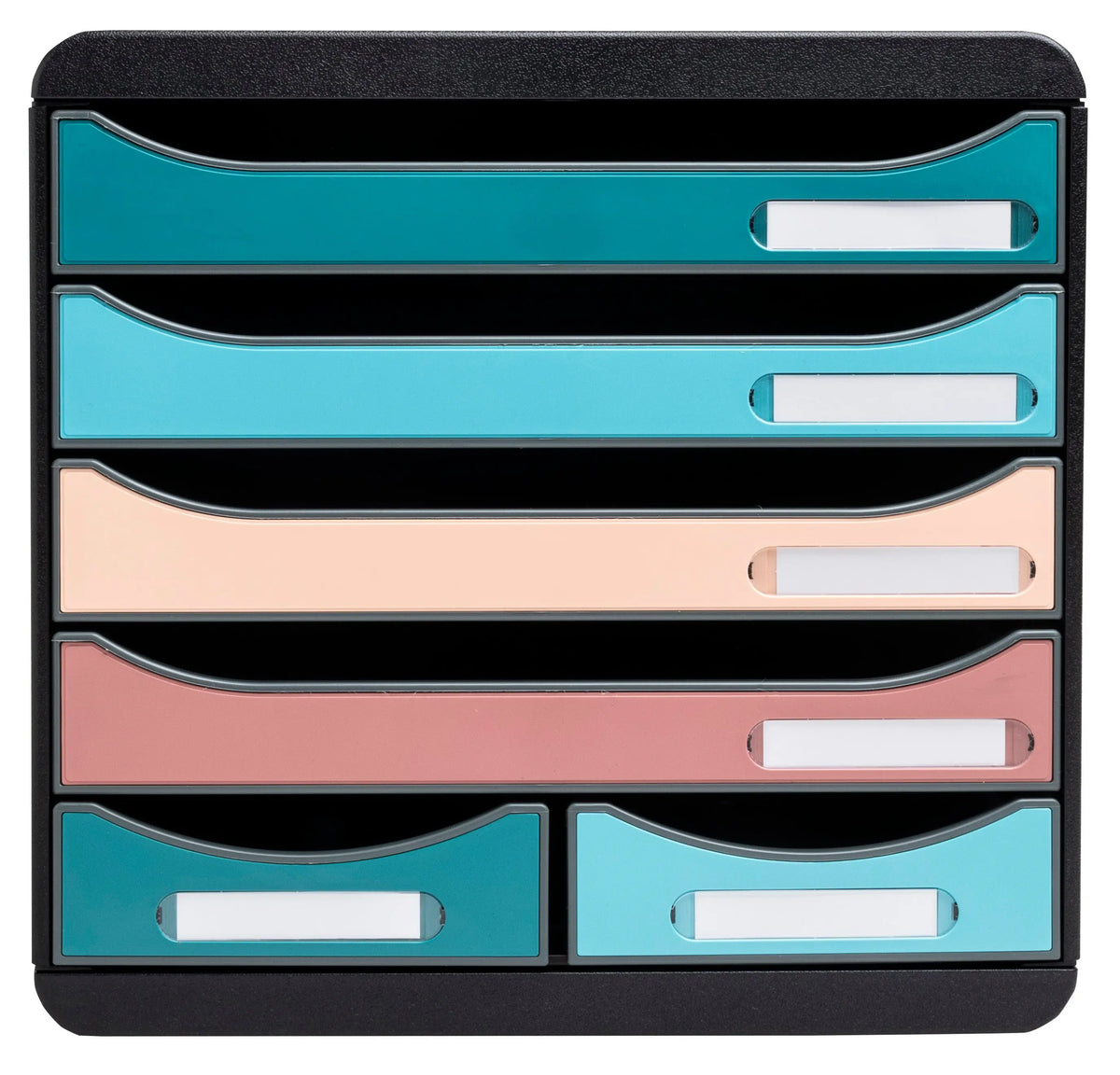 EXACOMPTA Schubladenbox SKANDI A4+ 312606D Big Box Maxi, 6 Schubladen Idealshop