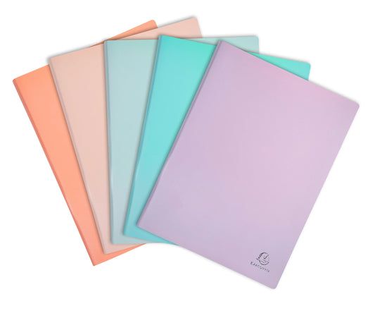 EXACOMPTA Sichtbuch Aquarel A4 88560E ass. 50 Taschen Idealshop