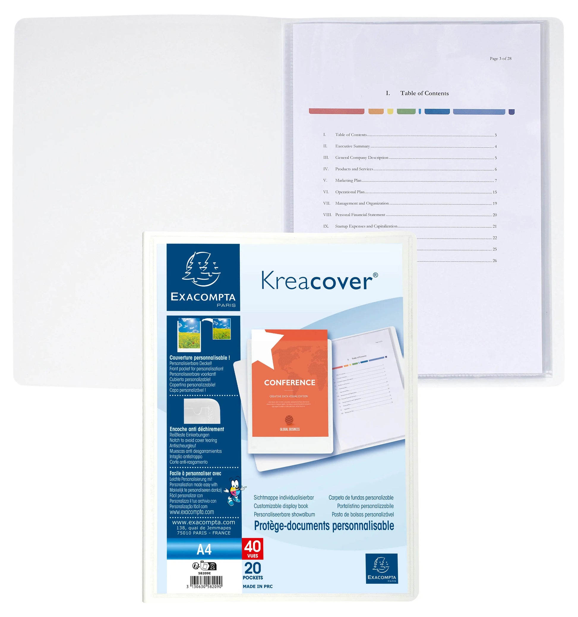 EXACOMPTA Sichtbuch KC                A4 Idealshop
