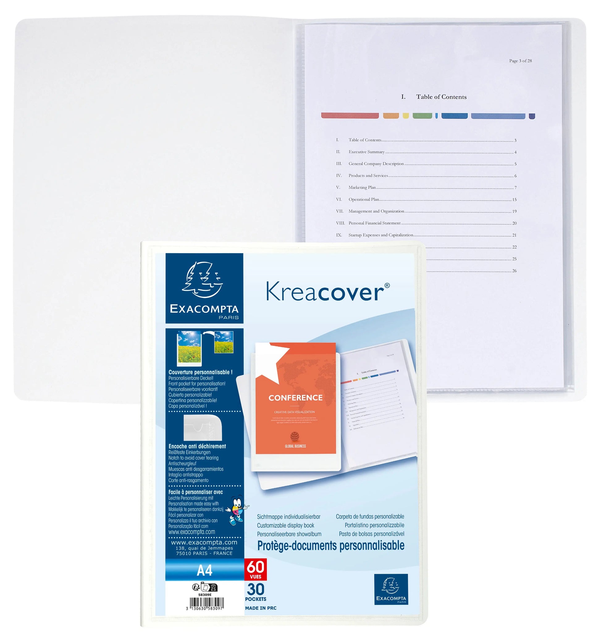 EXACOMPTA Sichtbuch KC                A4 Idealshop