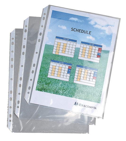 EXACOMPTA Zeigetaschen PP 55my        A4 Idealshop