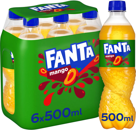FANTA Mango 159001 50cl, 6 Stk. Idealshop