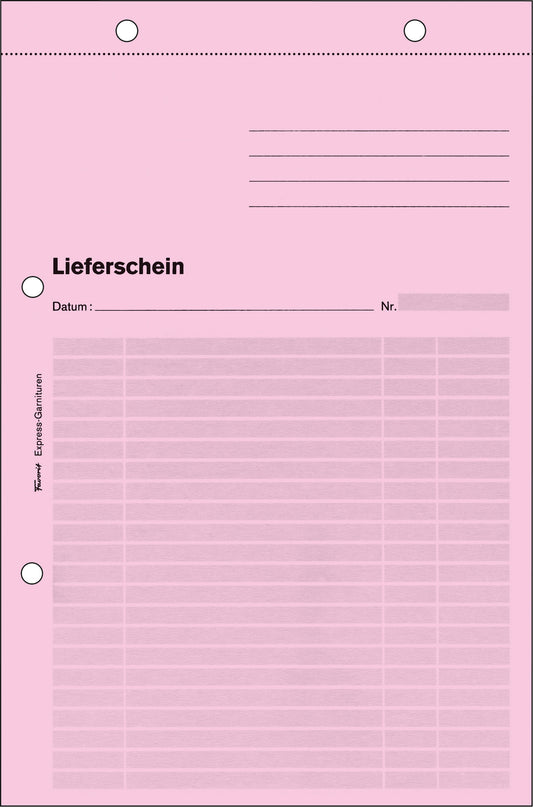 FAVORIT   Lieferscheine Express       A5