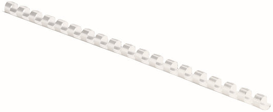 FELLOWES Plastikbinderücken 6mm 5330003 weiss 25 Stück Idealshop