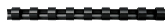 FELLOWES Plastikbinderücken 8 mm A4 5345707 schwarz, rund 100 Stück Idealshop