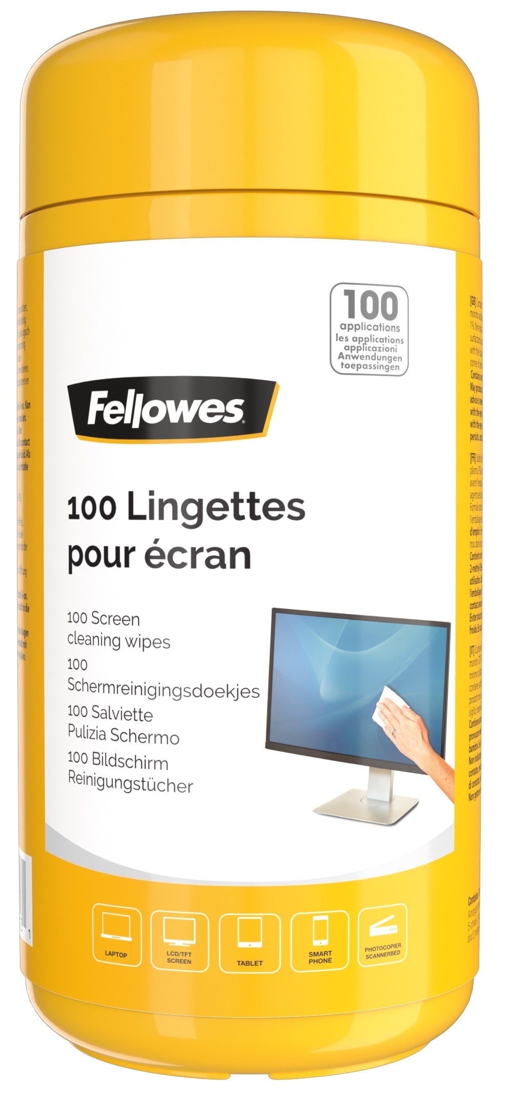 FELLOWES Bildschirm-Reinigungstücher 9970311 Dose Idealshop