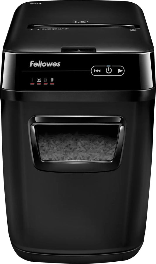 FELLOWES Aktenvernichter AutoMax 200C 4682901 P-4, 32lt, AF Idealshop