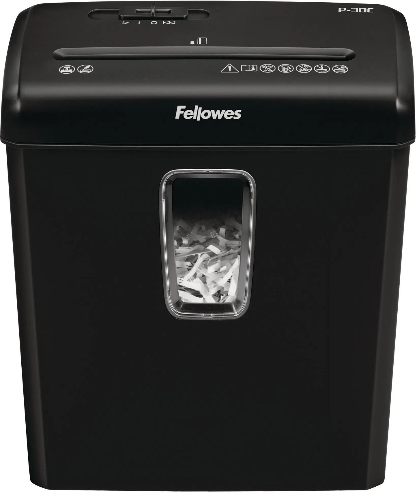 FELLOWES Aktenvernichter P-30C 6008101 P-4, 15lt Idealshop