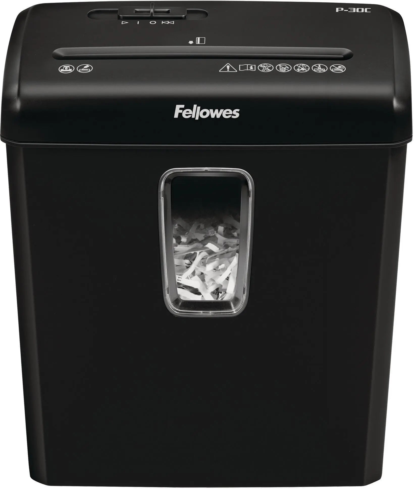 FELLOWES Aktenvernichter P-30C 6008101 P-4, 15lt Idealshop