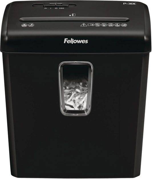 FELLOWES Aktenvernichter P-30C 6008101 P-4, 15lt Idealshop