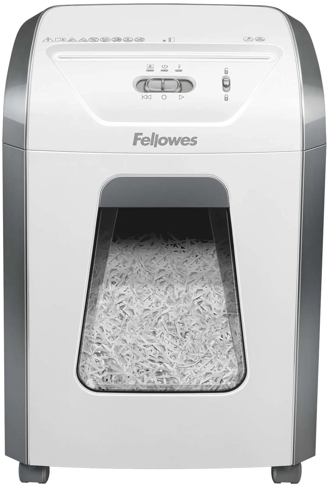 FELLOWES Aktenvernichter Powershred 15C 100017466 weiss, P-4, 19lt Idealshop