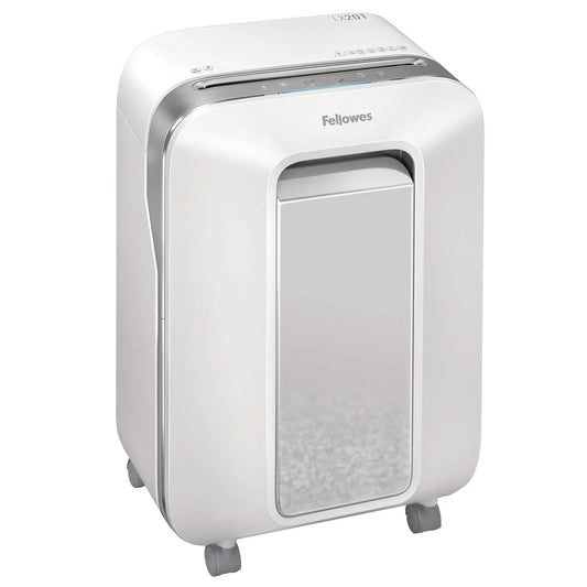 FELLOWES Aktenvernichter Powershred 5103801 LX201, weiss, P-5, 22lt Idealshop