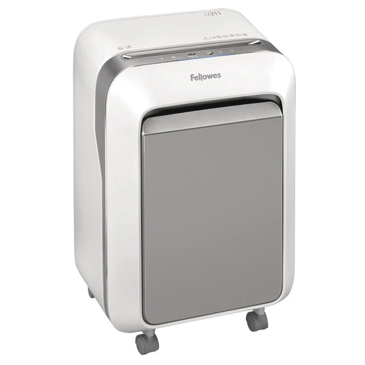 FELLOWES Aktenvernichter Powershred 5104001 LX211, weiss, P-5, 23lt Idealshop