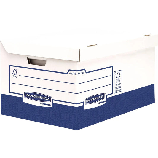 FELLOWES BankersBox Ultra 4474601 weiss/blau 37.8x28.7x54.5 cm Idealshop