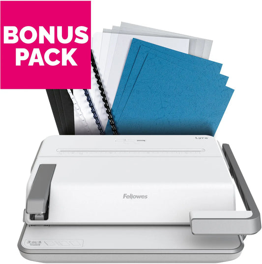 FELLOWES Bindegerät Lyra 5603102 3-in-1 Starter KIT Idealshop