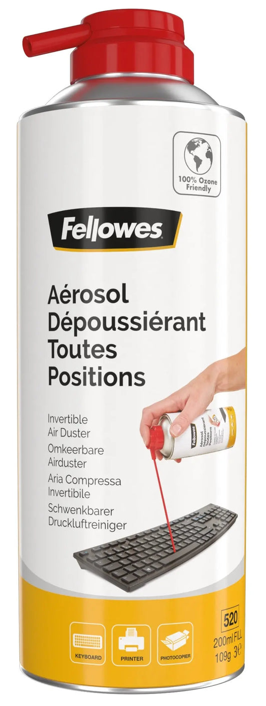 FELLOWES Druckluftreiniger,Schwenkbar 9974805 HFC-frei, 200ml Idealshop