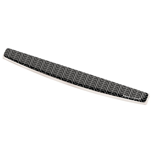 FELLOWES Handgelenkauflage Photo 9653601 s/w zick-zack, für Tastatur Idealshop