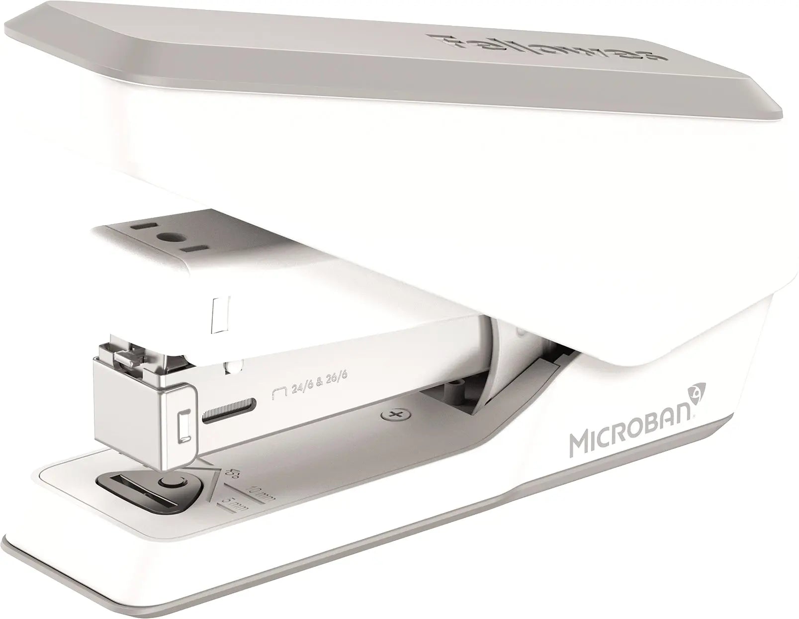 FELLOWES Heftgerät EasyPress LX840 5011701 Microban, weiss 25 Blatt Idealshop