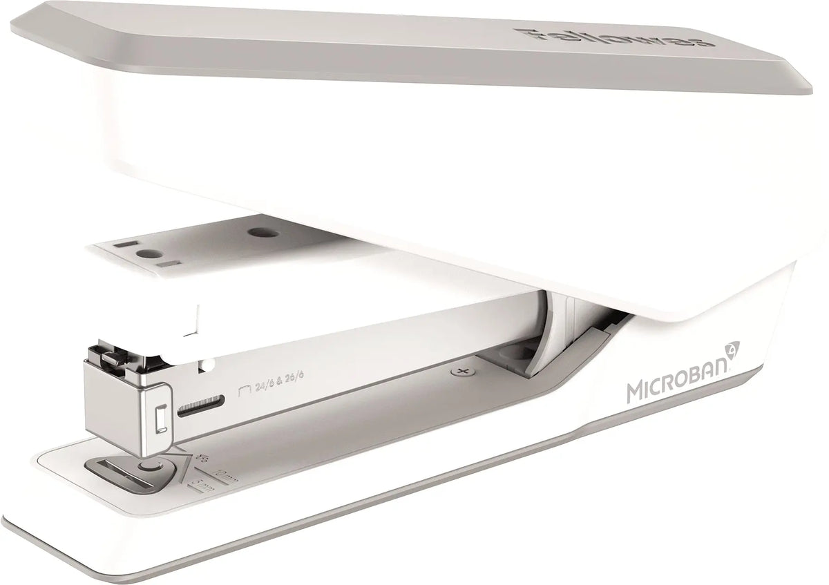 FELLOWES Heftgerät EasyPress LX850 5011801 Microban, weiss 25 Blatt Idealshop