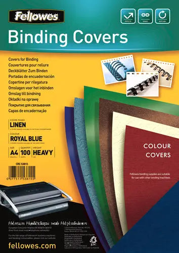 FELLOWES  Leinenstruktur Cover        A4 Idealshop