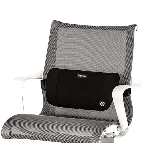 FELLOWES Lordosenstütze 8026501 PlushTouch schwarz Idealshop