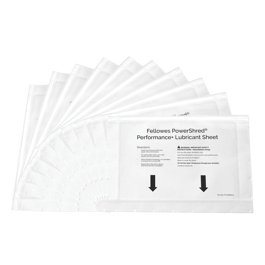 FELLOWES Performance Ölblätter 4025601 POWERSHRED 10 Stück Idealshop