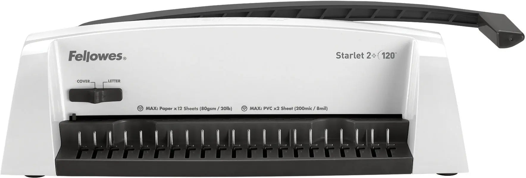 FELLOWES Plastikbindegerät Starlet 2 A4 5227901 schwarz/weiss Idealshop