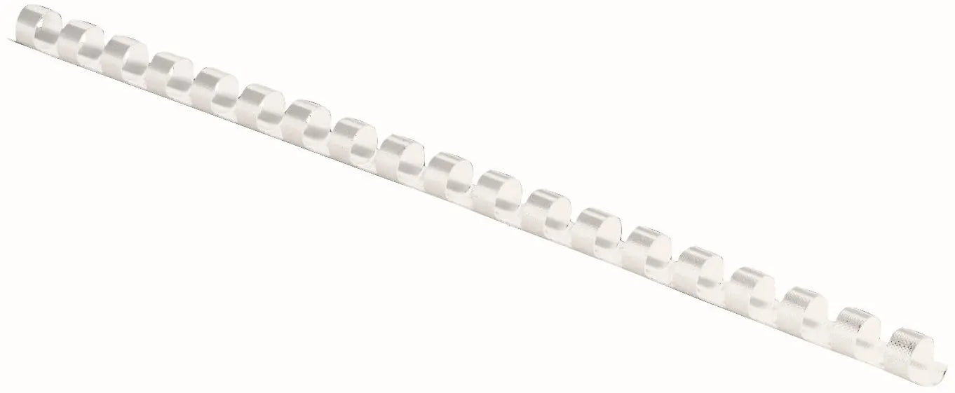 FELLOWES Plastikbinderücken 6mm 5330003 weiss 25 Stück Idealshop