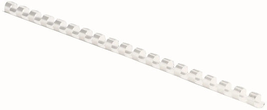 FELLOWES Plastikbinderücken 6mm 5330003 weiss 25 Stück Idealshop