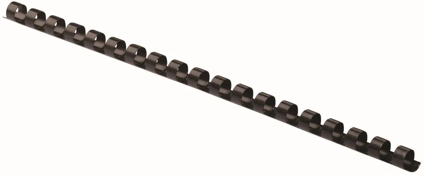FELLOWES Plastikbinderücken 6mm 5330302 schwarz 25 Stück Idealshop