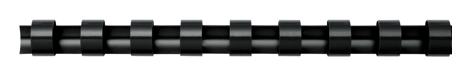 FELLOWES Plastikbinderücken 8 mm A4 5345707 schwarz, rund 100 Stück Idealshop