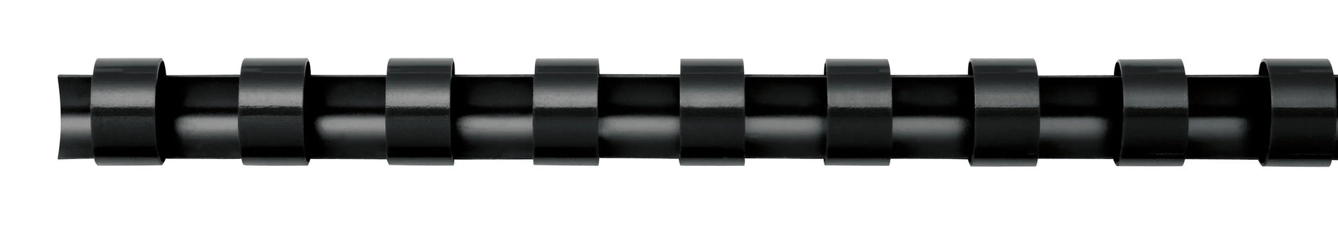 FELLOWES Plastikbinderücken 8 mm A4 5345707 schwarz, rund 100 Stück Idealshop