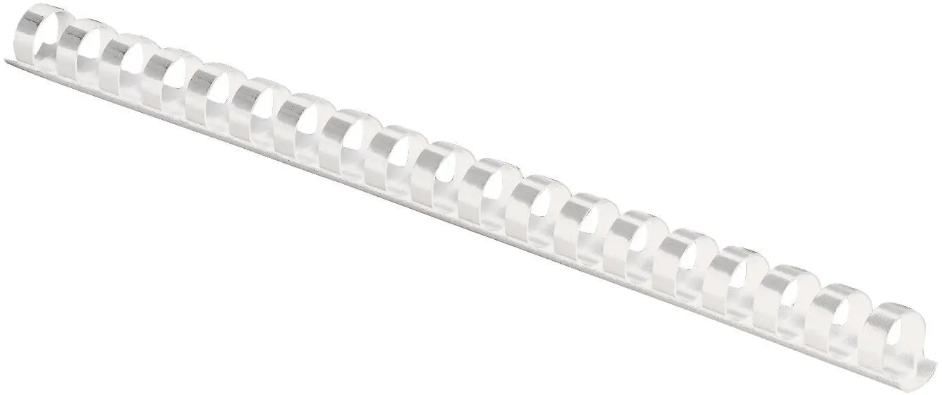 FELLOWES Plastikbinderücken 8mm A4 5330403 weiss 25 Stück Idealshop