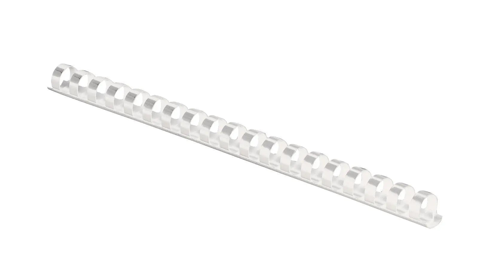 FELLOWES Plastikbinderücken 8mm A4 5345406 weiss, rund 100 Stück Idealshop