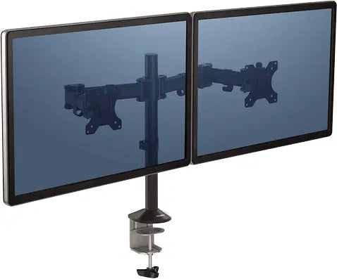 FELLOWES Reflex Doppel Monitorarm 8502601 schwarz Idealshop