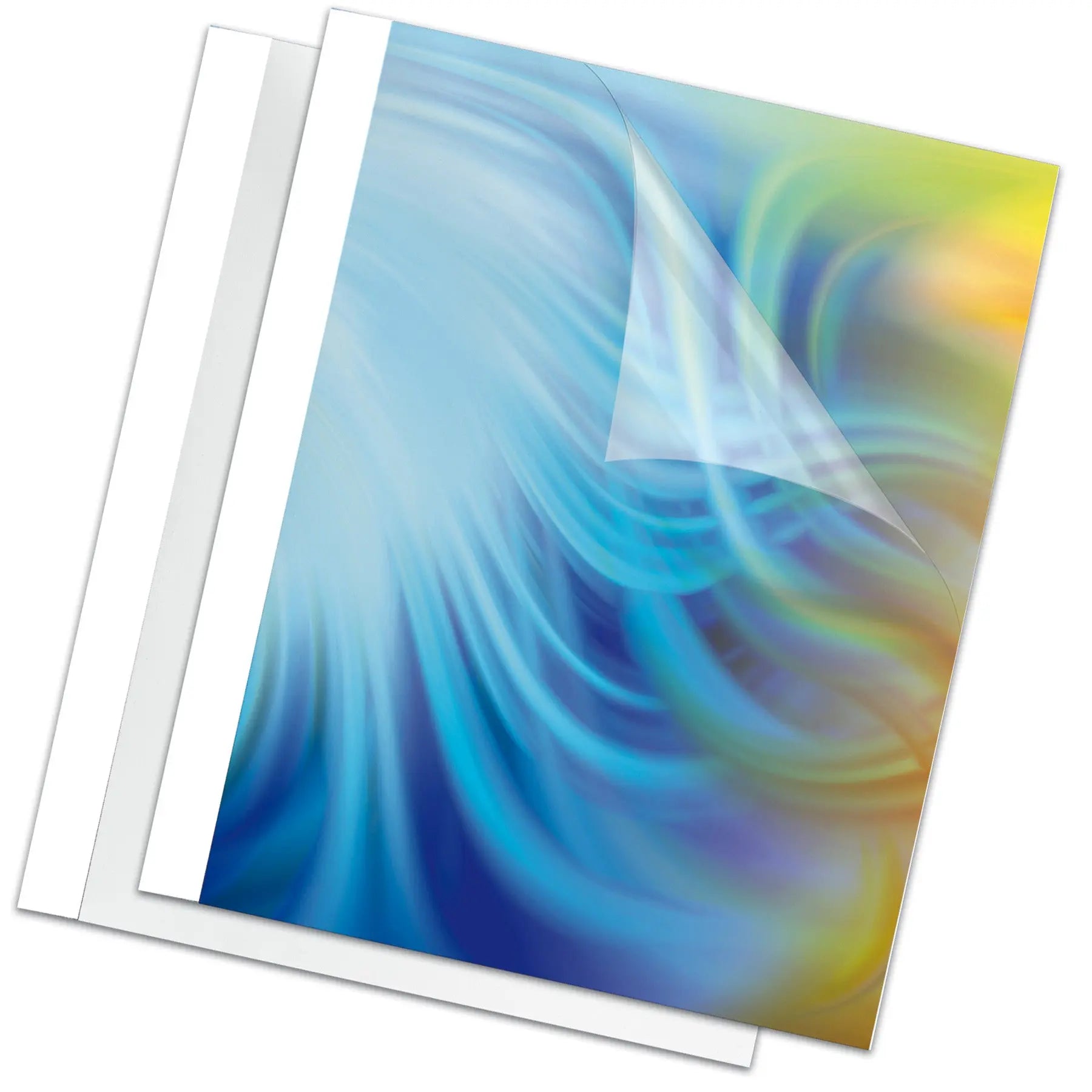FELLOWES Thermo-Bindemappen 1.5mm 53151 weiss 100 Stück Idealshop