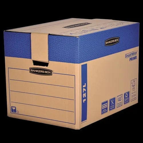 FELLOWES Umzugsbox Bankersbox 6205401 braun, extra gross Idealshop