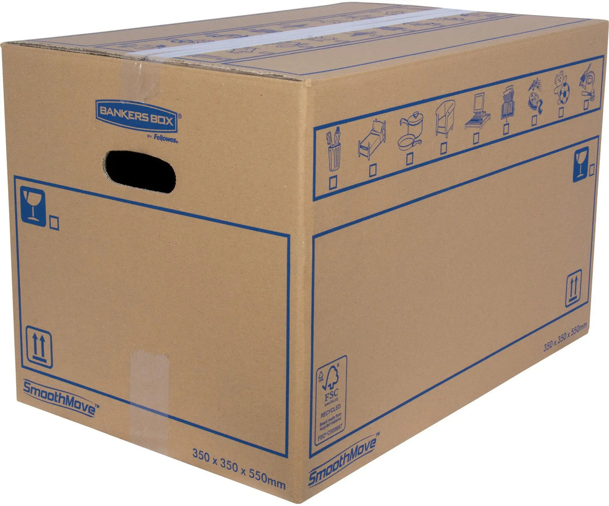 FELLOWES Umzugskarton SmoothMove 6207301 350x350x550mm Idealshop