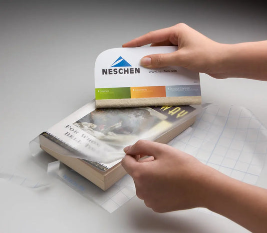 FILMOLUX Buchschutzfolie Soft 50cmx25m 35196 glanz, 70my, wenig Klebekraft Idealshop