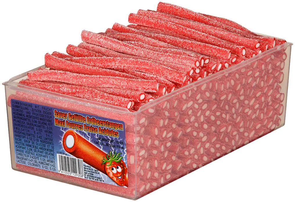 FINI      Erdbeersticks sauer Idealshop