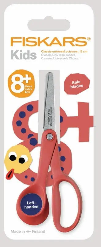 FISKARS Kinderschere Classic 13cm 1005169 rot, Linkshänder Idealshop