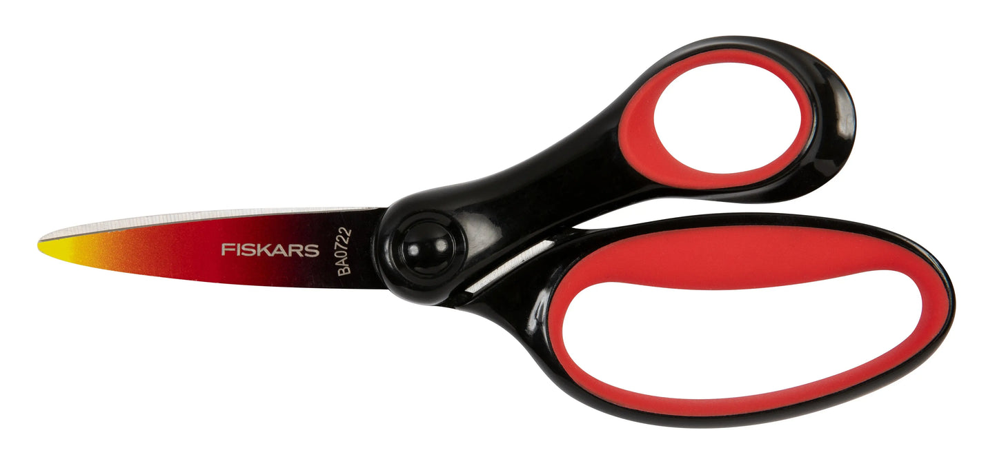 FISKARS Kinderschere Ombre 15cm 1067853 rot, Rechtshänder Idealshop