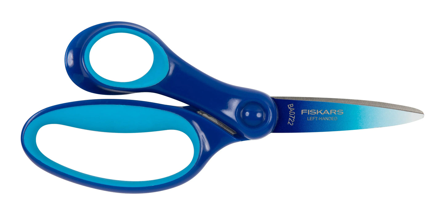 FISKARS Kinderschere Ombre 15cm 1067854 blau, Linkshänder Idealshop