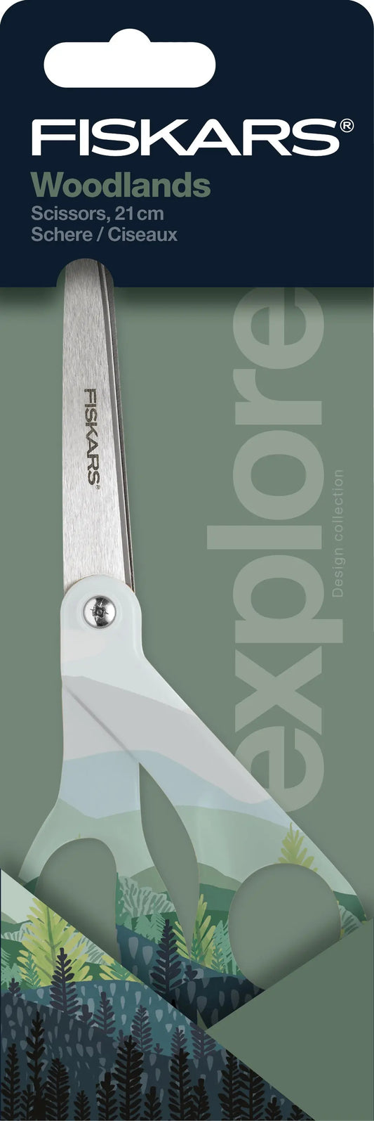 FISKARS   Schere Woodlands          21cm Idealshop