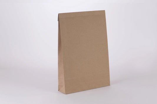 FLEXIPAK Faltbeutel Graspapier 2FVMF001204 300x430+50mm 200 Stück Idealshop